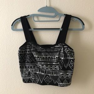 Tribal Crop Top